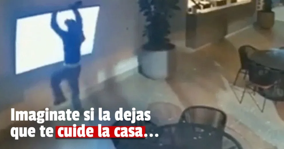 La atraparon robando la casa de una vecina