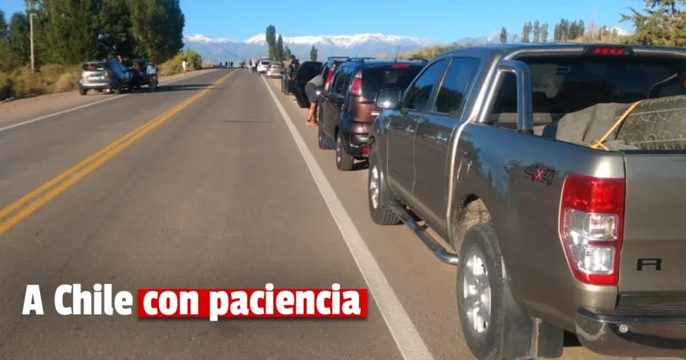 Demora de 3 horas en el Paso Internacional por Agua Negra