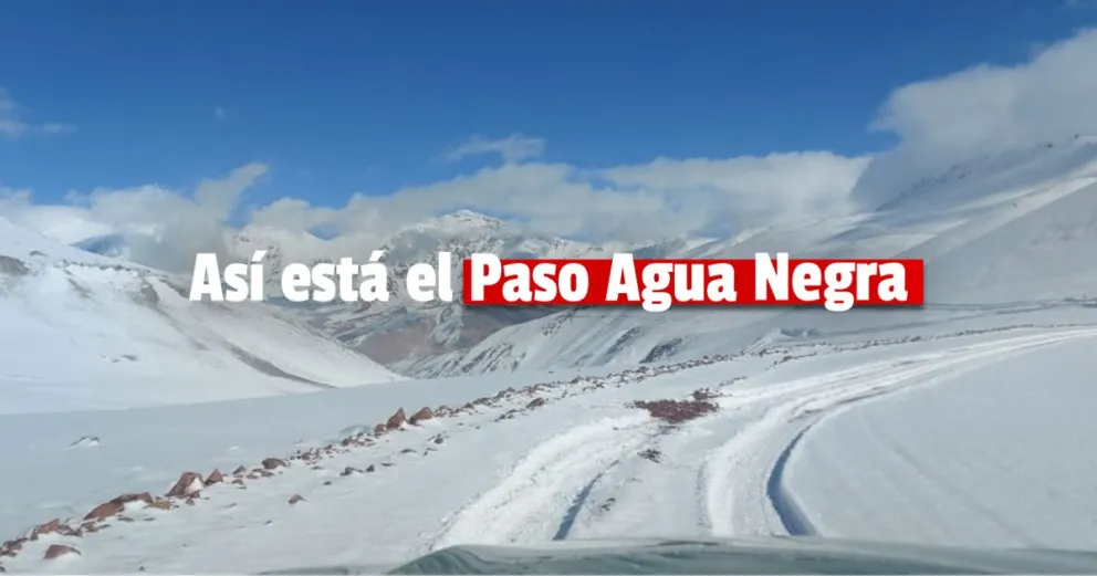 Urgente: cerraron el Paso Internacional de Agua Negra 