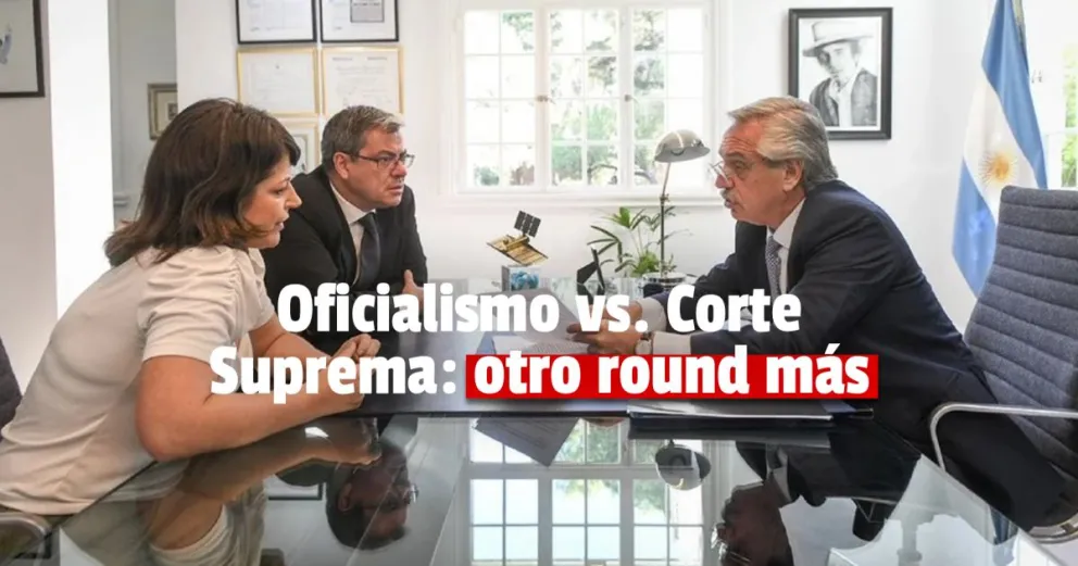 El oficialismo busca ampliar el pedido de juicio político a la Corte Suprema