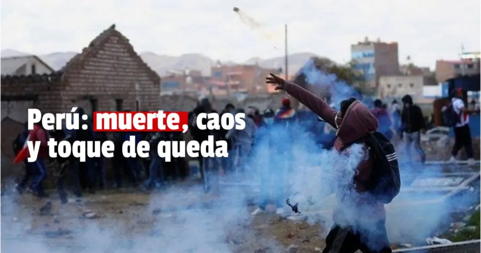 Ya son 18 los muertos por las protestas en Perú 