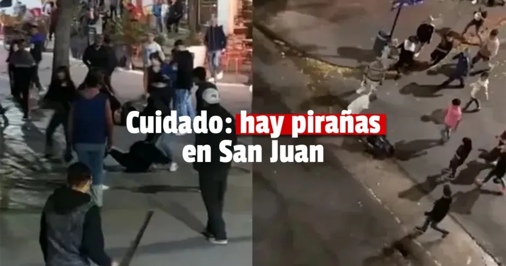 Robo piraña en San Juan: cinco menores detenidos 