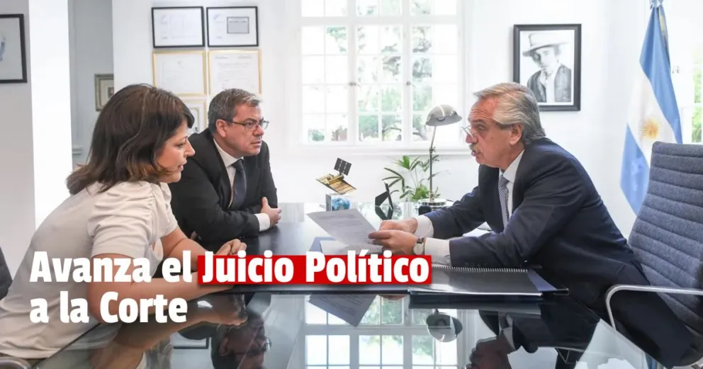 Los diputados oficialistas están reunidos para definir estrategia contra la Corte