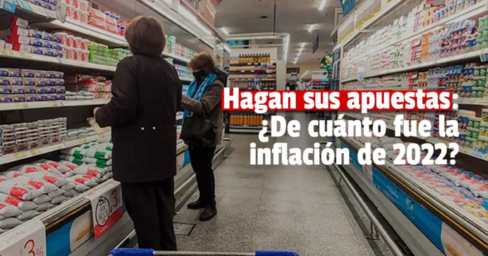 Este jueves se conocerá la inflación de diciembre y el total del 2022 
