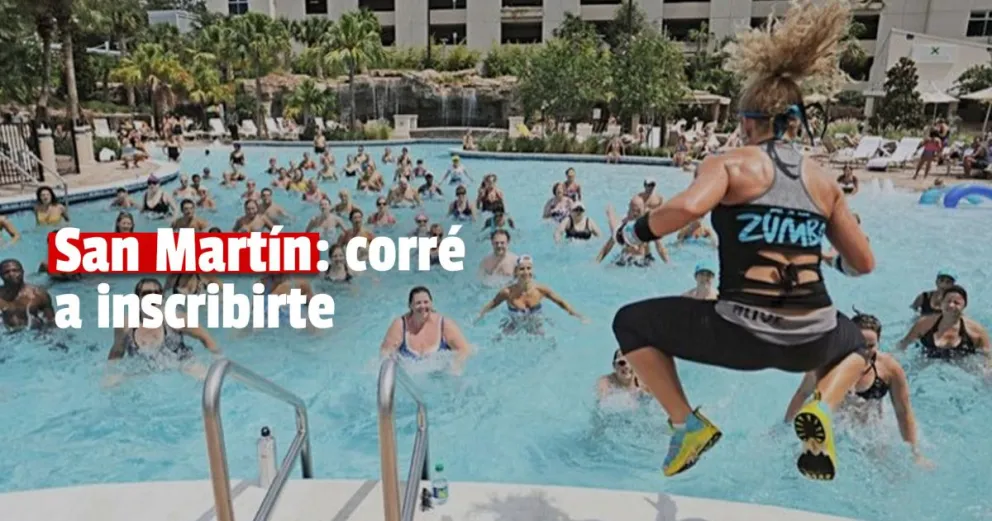 Aquerobic gratis en San Martín