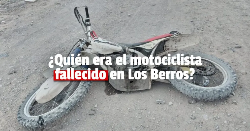 Identificaron al motociclista que falleció en Los Berros 