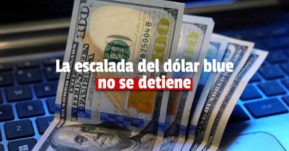 Dólar hoy: el blue vuelve a subir, marca un nuevo récord y acumula un alza de $14 en la semana