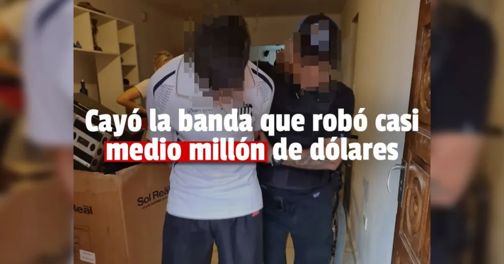 Esclarecieron el robo de los U$S 400 mil dólares: allanamientos en Córdoba y 6 detenidos 
