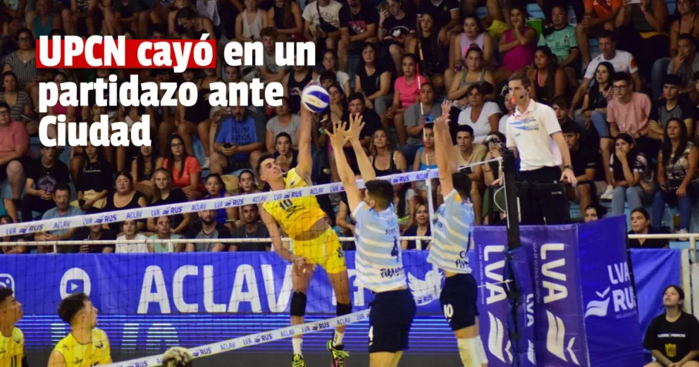 UPCN cayó en tie break ante Ciudad Vóley 