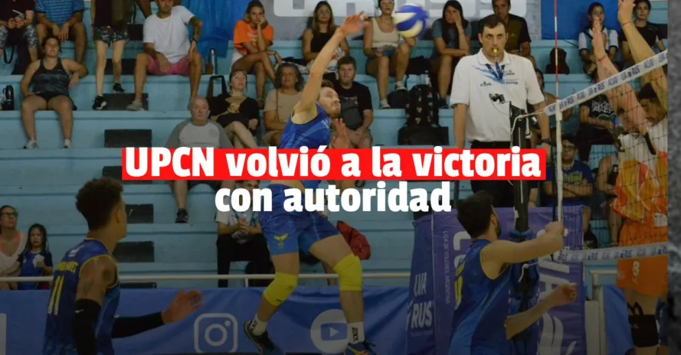 UPCN se recuperó con una contundente victoria 