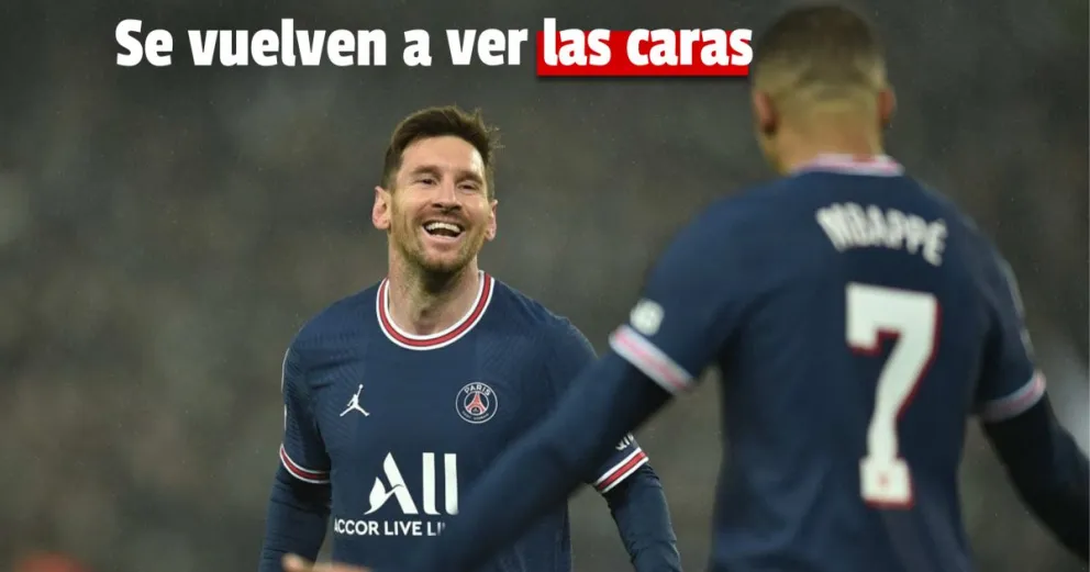 Hoy Messi comparte equipo con Mbappé por primera vez desde el mundial