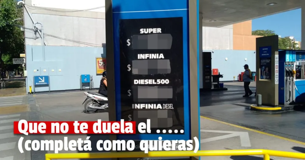 YPF aumentó sus precios y esto cuesta cargar combustible en San Juan