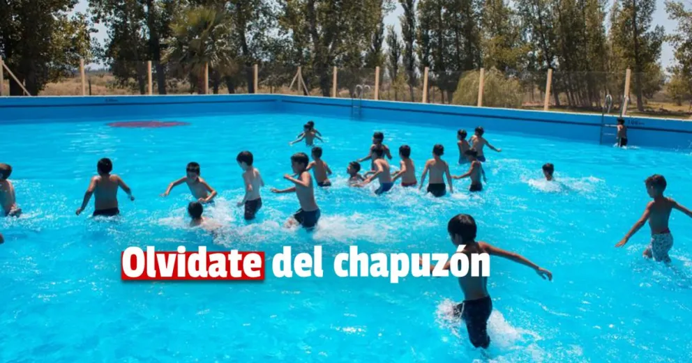 Suspendieron en algunos departamentos por las lluvias las colonias de vacaciones del Estado