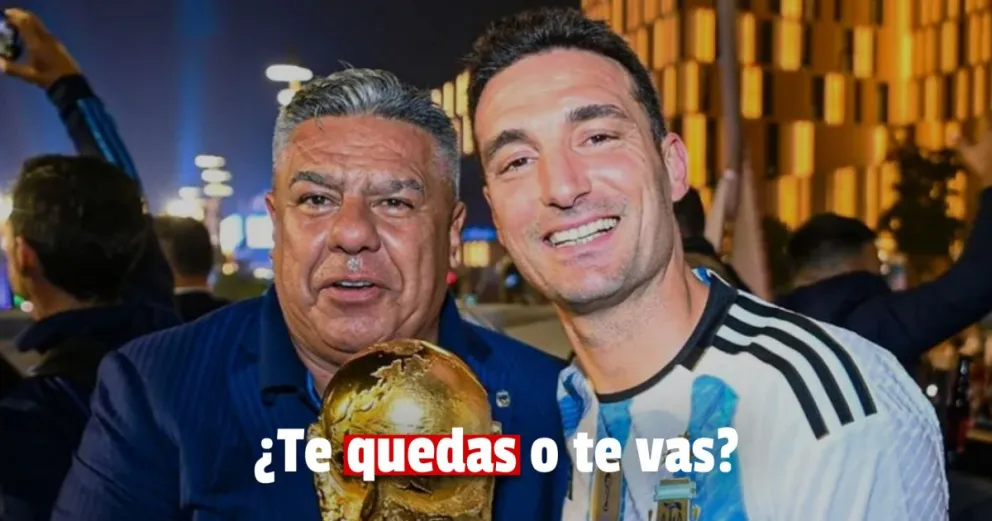 Se viene la esperada reunión entre Scaloni y el Chiqui Tapia