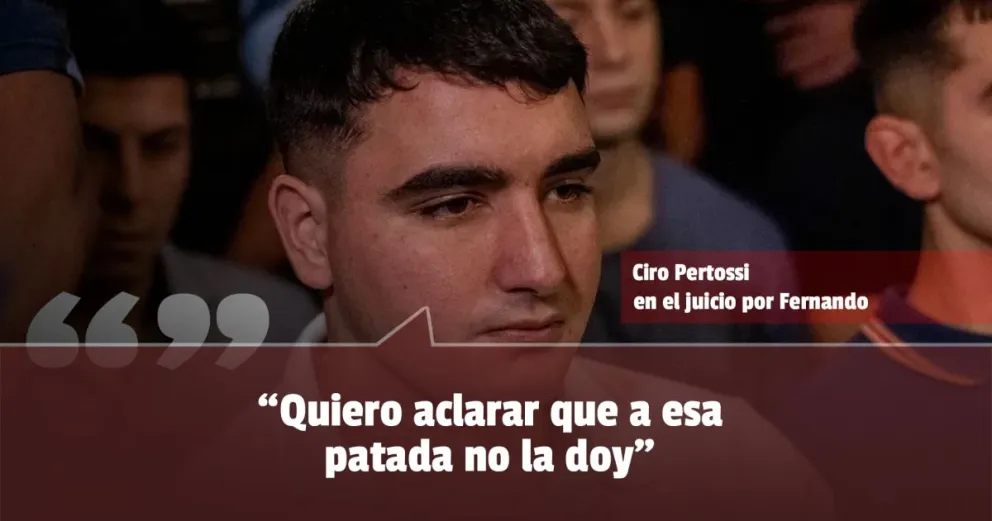 Caso Fernando Baez: declaró Ciro Pertossi