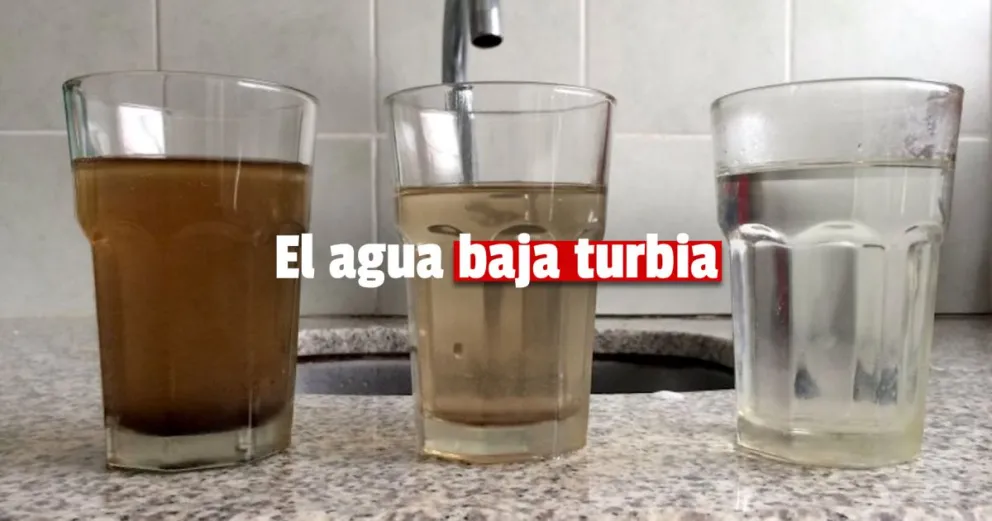 La tormenta afectó el servicio de agua potable en el Gran San Juan
