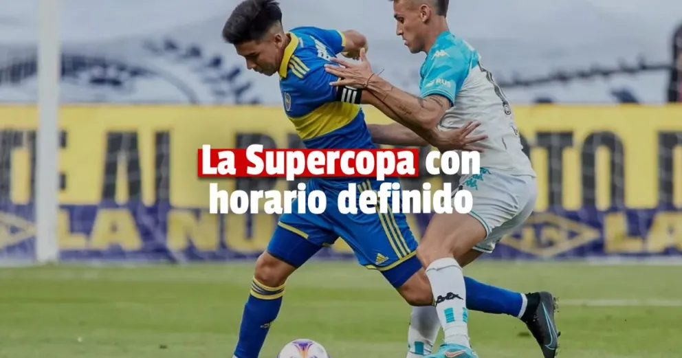 La Supercopa Internacional entre Boca-Racing ya tiene horario