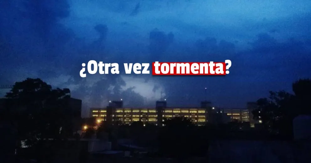 Clima: está vigente el alerta por tormenta y granizo en San Juan 