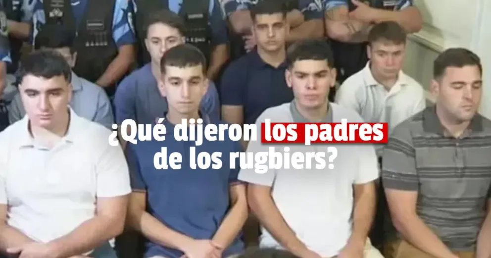 Llantos, nervios y caras de angustia: así vivieron los rugbiers las declaraciones de sus padres