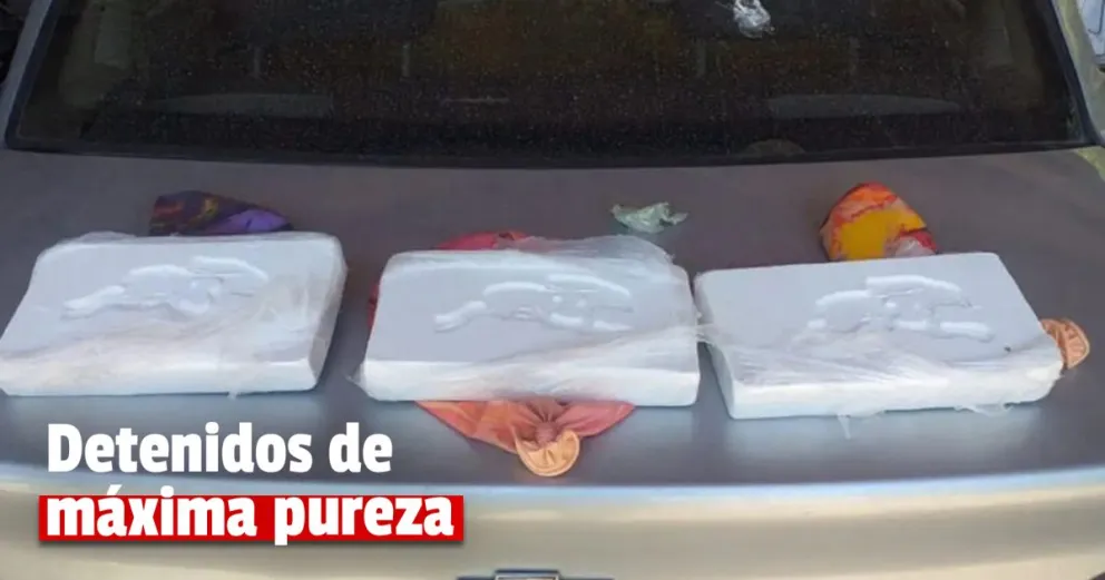 Tremendo: hallaron casi 2 kilos de cocaína pura en Sarmiento