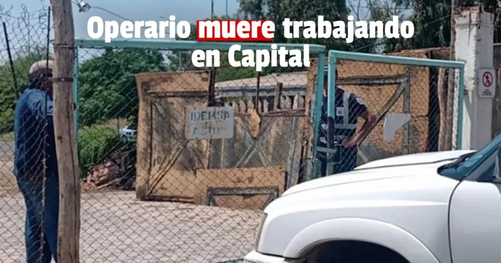 Operario muere trabajando en una fábrica de Capital