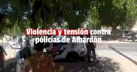 Albardón: vecinos atacaron a dos policías en medio de un operativo
