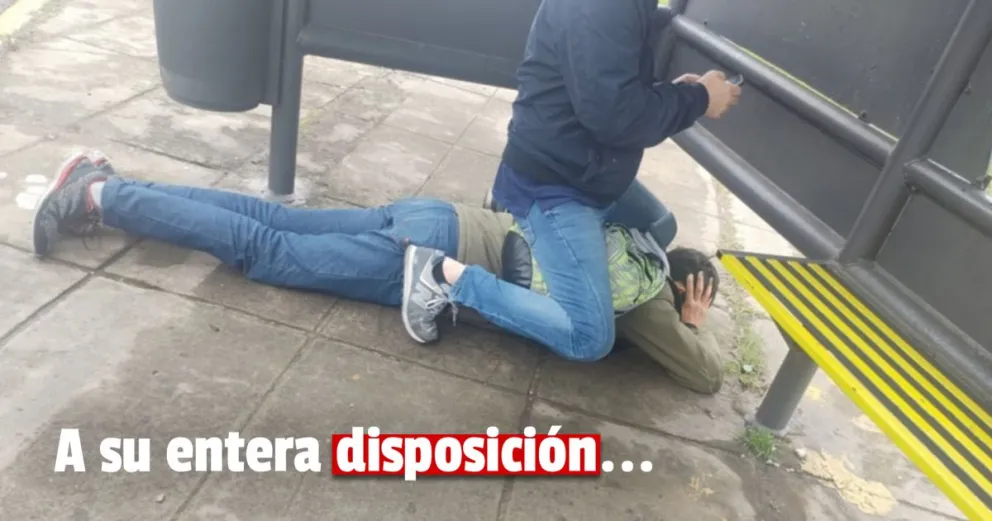 Capital: policía que se encontraba fuera de servicio redujo a un ladrón en plena huida