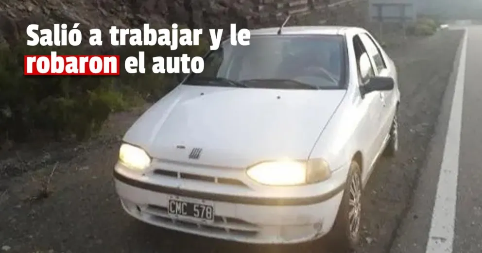 Malvivientes le robaron el auto a un albañil en Villa Sarmiento