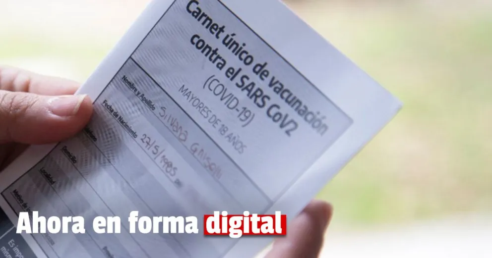 El Ministerio de Salud implementó un nuevo sistema virtual para el certificado de vacunas anticovid