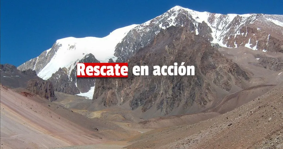 Cerro Mercedario: rescataron a cuatro andinistas perdidos y con deshidratación 