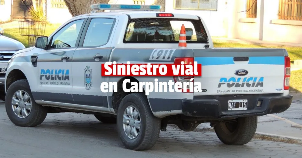 Un colectivo y un auto chocaron en Ruta 40