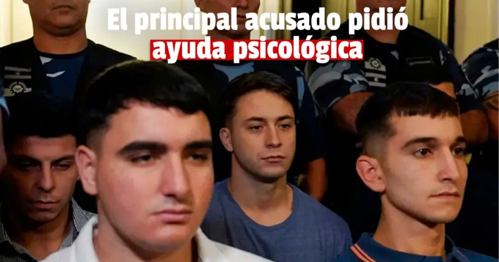Caso Fernando Báez Sosa:  Máximo Thomsen pidió ser asistido por una psicóloga