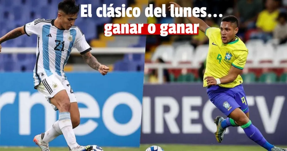 La Selección Argentina Sub 20 juega el clásico con la obligación de ganar