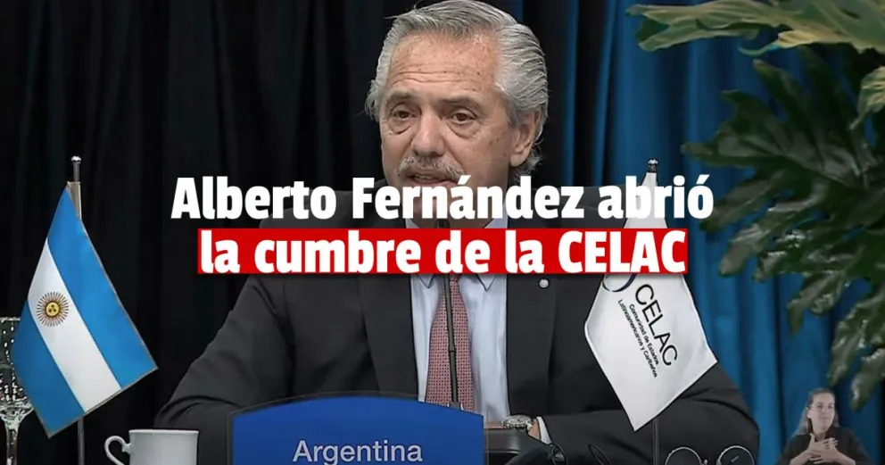 Sin Maduro, pero con la presencia de Lula, Alberto Fernández abre el foro de presidentes de la región