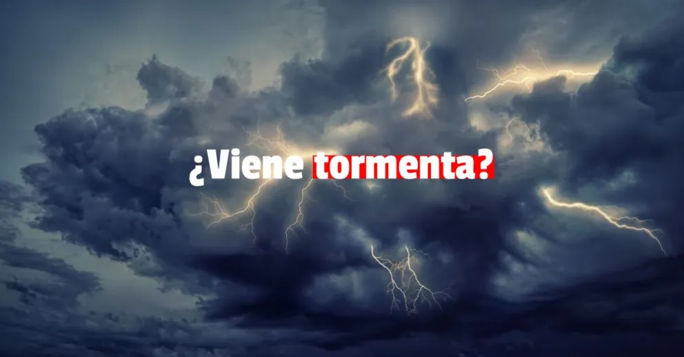 Cinco departamentos están en alerta amarilla por tormentas 