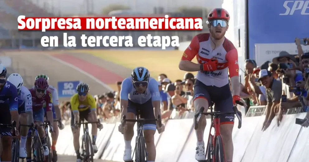 Quinn Simmons se quedó con la tercera etapa