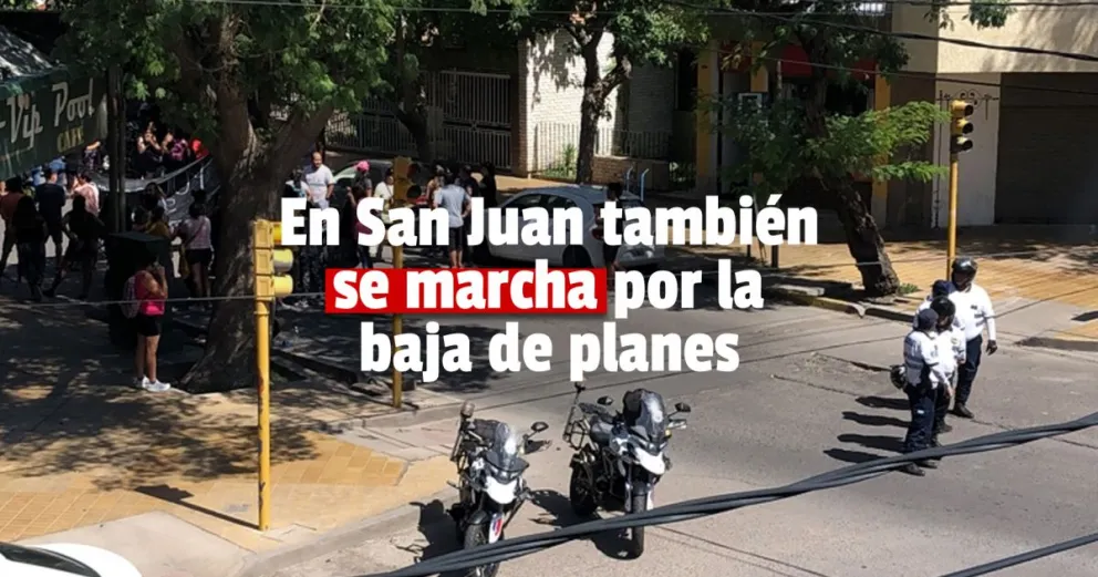 Por la baja de planes, organizaciones sociales se movilizan en San Juan 
