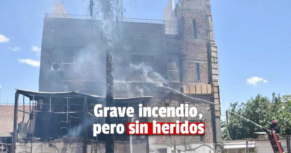 Gran incendio en Capital