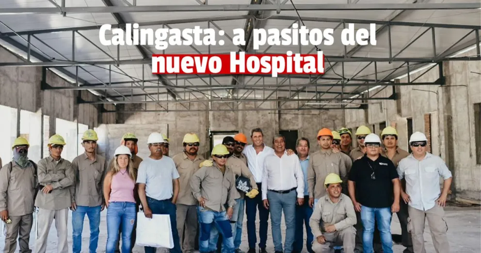 El Hospital de Calingasta cada vez más cerca