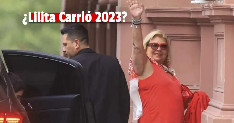 Carrió reveló que quiere ser candidata a presidente
