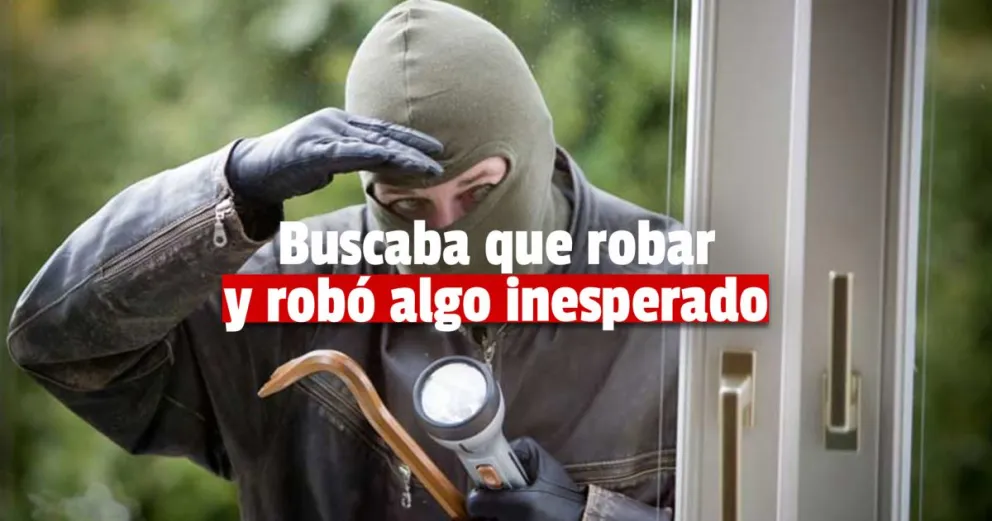 Buscaba qué robar y se terminó robando un tanque de agua