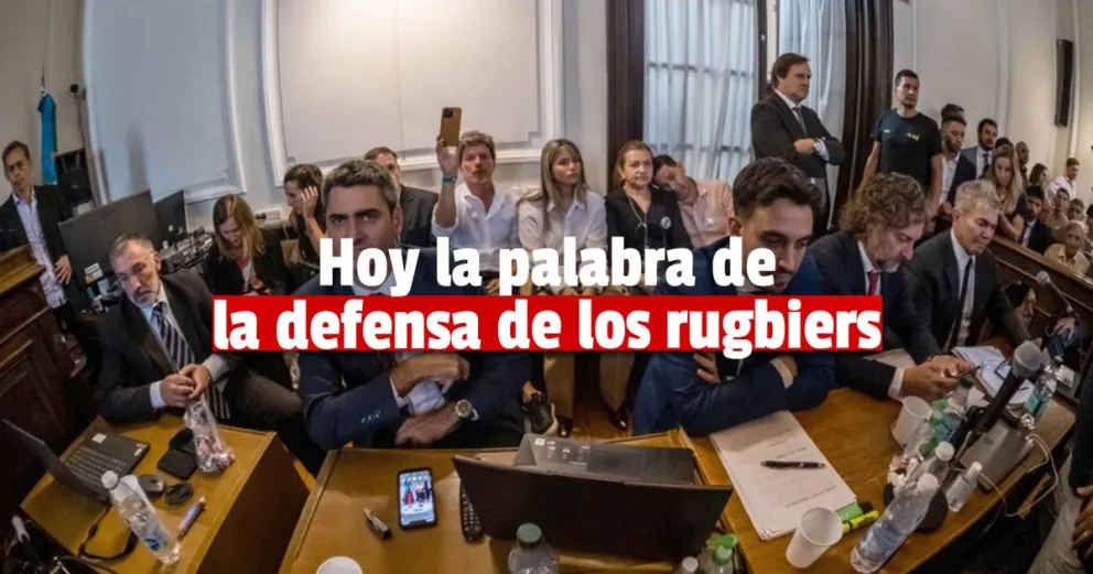 Tras los alegatos de la fiscalía y la querella, llega el turno de la defensa de los rugbiers