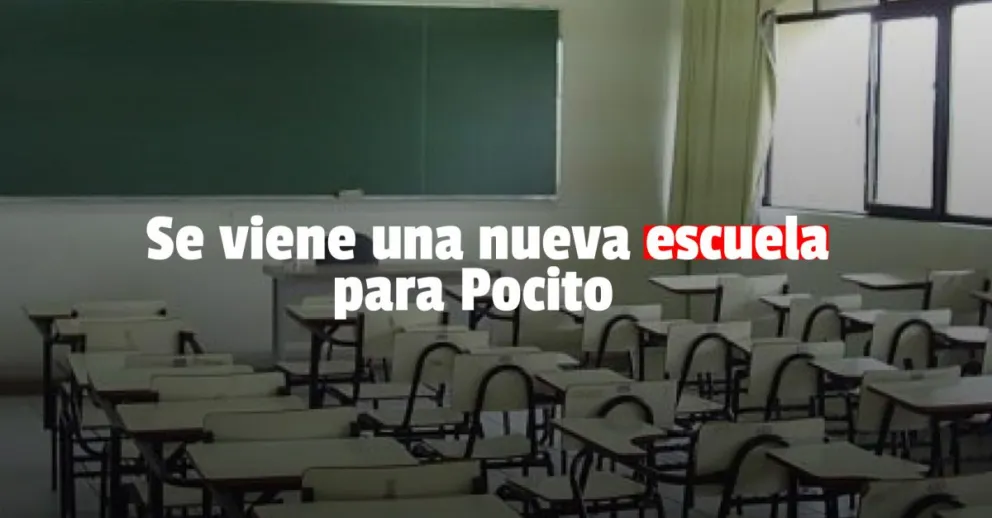 El Gobierno destinará más de 160 millones para la construcción de una escuela en Pocito 