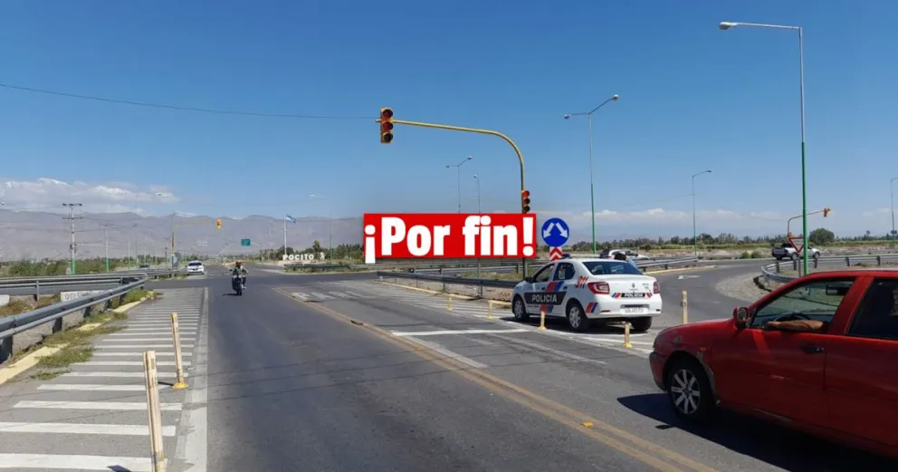 Luego de las tragedias, colocaron semáforos en Ruta 40 y Calle 11