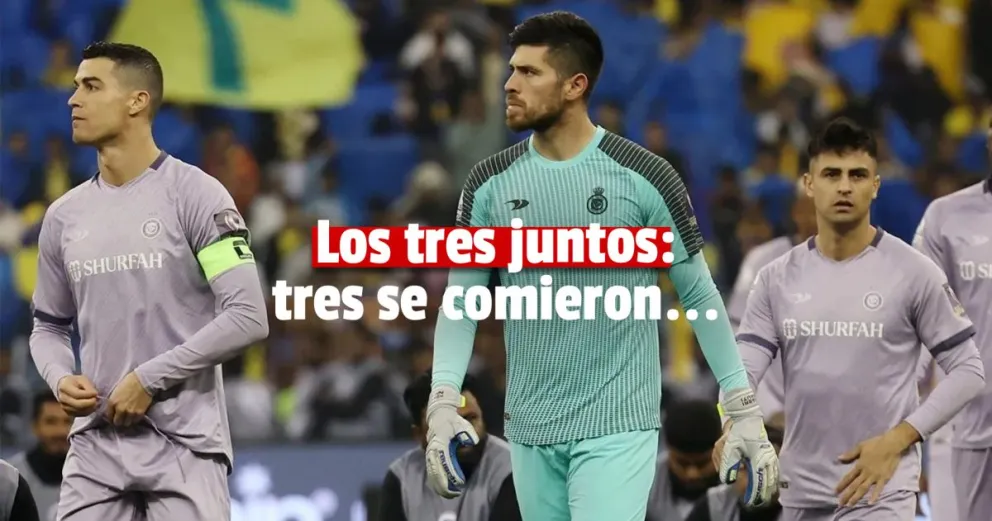 En el debut de Rossi, en compañía de Ronaldo y el pity Martínez fueron goleados