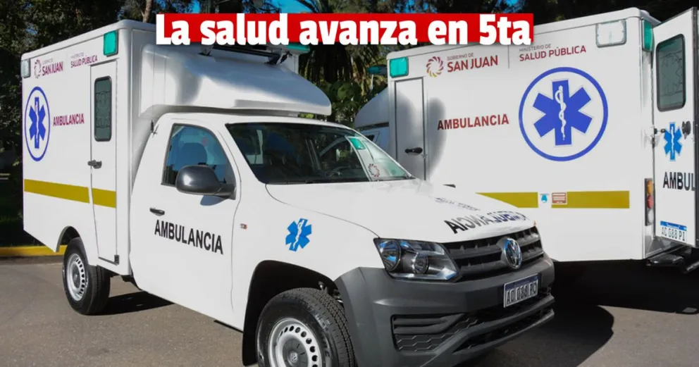 San Juan: 30 movilidades nuevas para la salud de la provincia