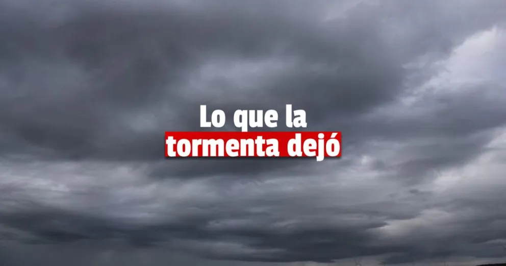 Tras la tormenta, varios departamentos de San Juan, están sin energía eléctrica