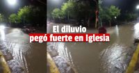 Rodeo, una de las localidades más afectadas por la tormenta 