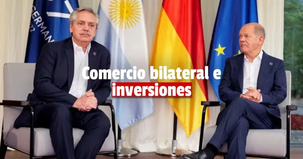 Alberto Fernández recibe al canciller Olaf Scholz con una agenda apuntada al comercios bilateral e inversiones