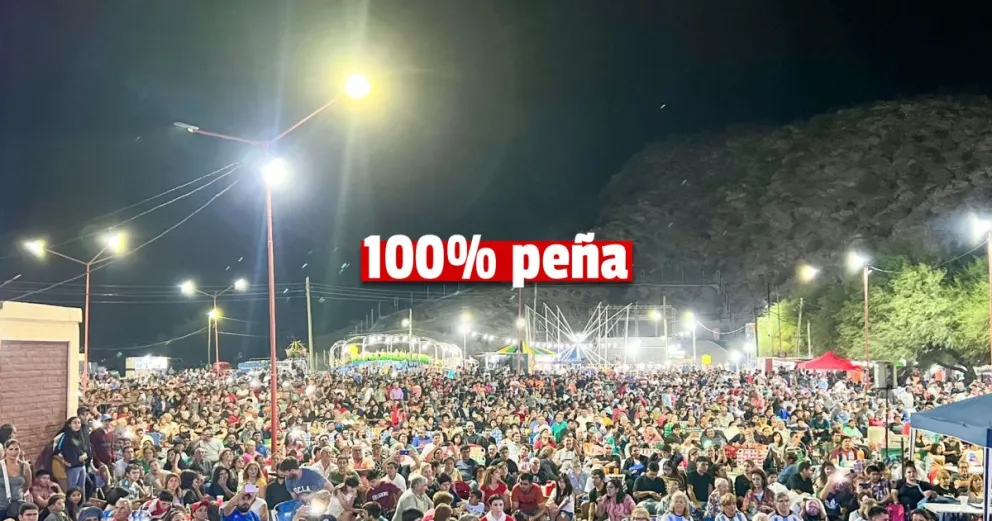 San Martín: más de 80 mil personas pasaron por las peñas 